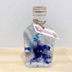 HANDMADE ハーバリウム アイスブルー HANDMADE ハーバリウム アイスブルー